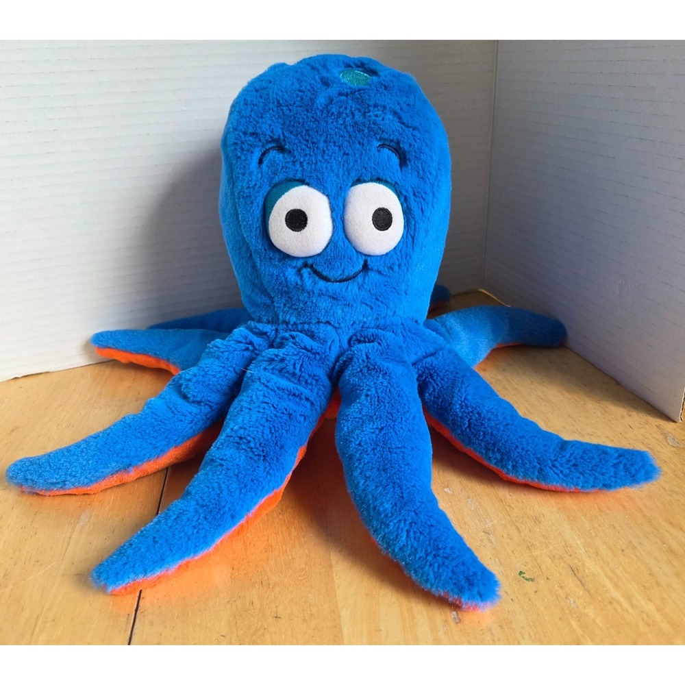 Kohls Cares The Pout Pout Fish Blue Octopus Plush 12 inch Retired Deborah Diesen